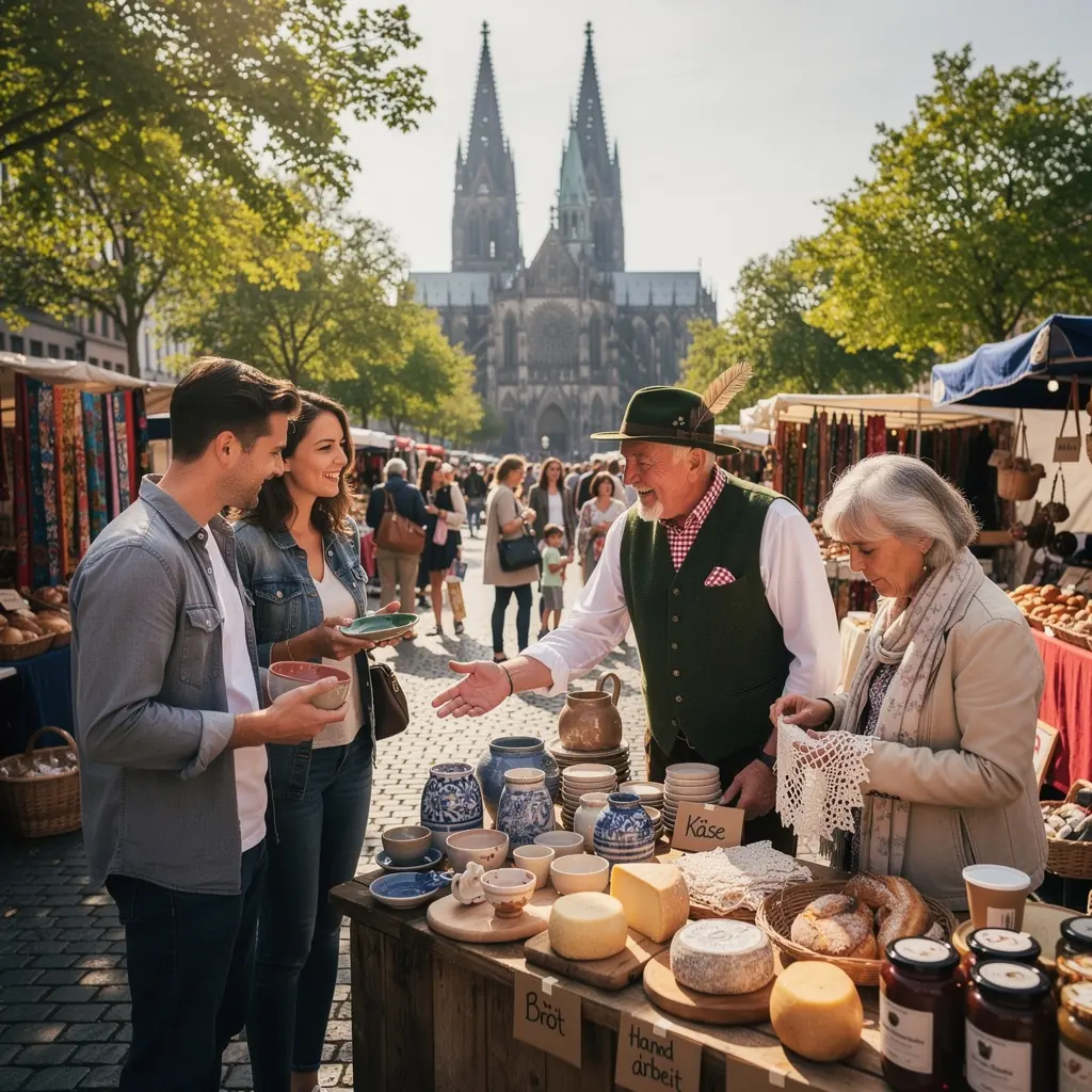 Besucher erkunden die Hallen eines historischen Museums